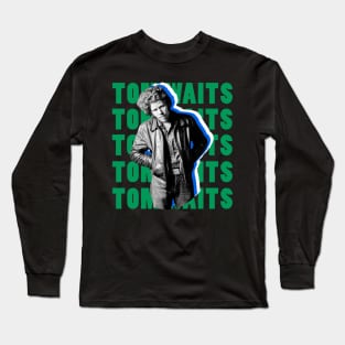 Tom Waits Long Sleeve T-Shirt